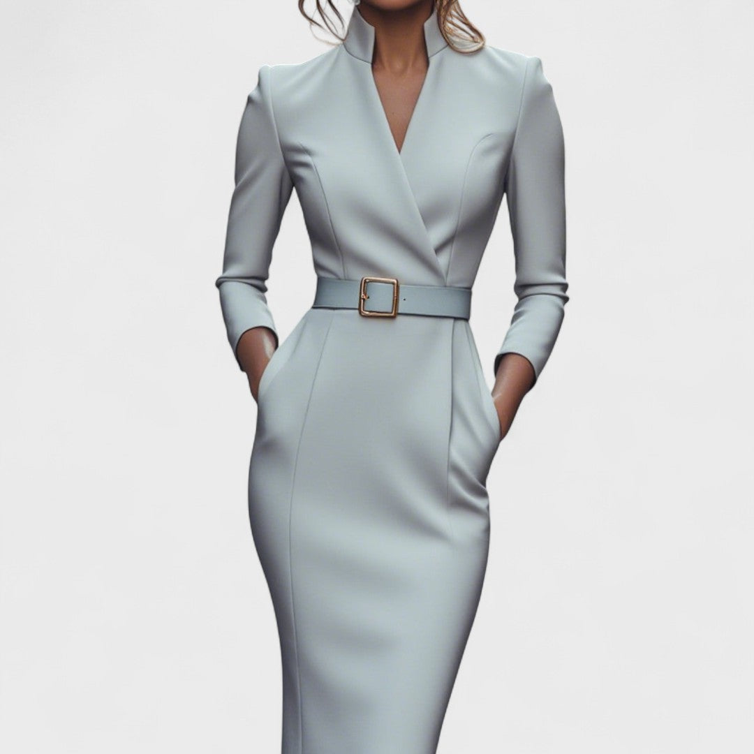 Grace™ - Elegant dress with belt