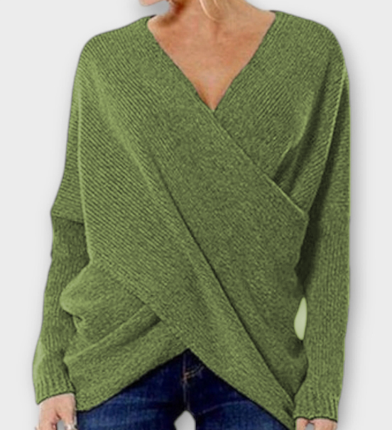Grace™ - Crossed Sweater