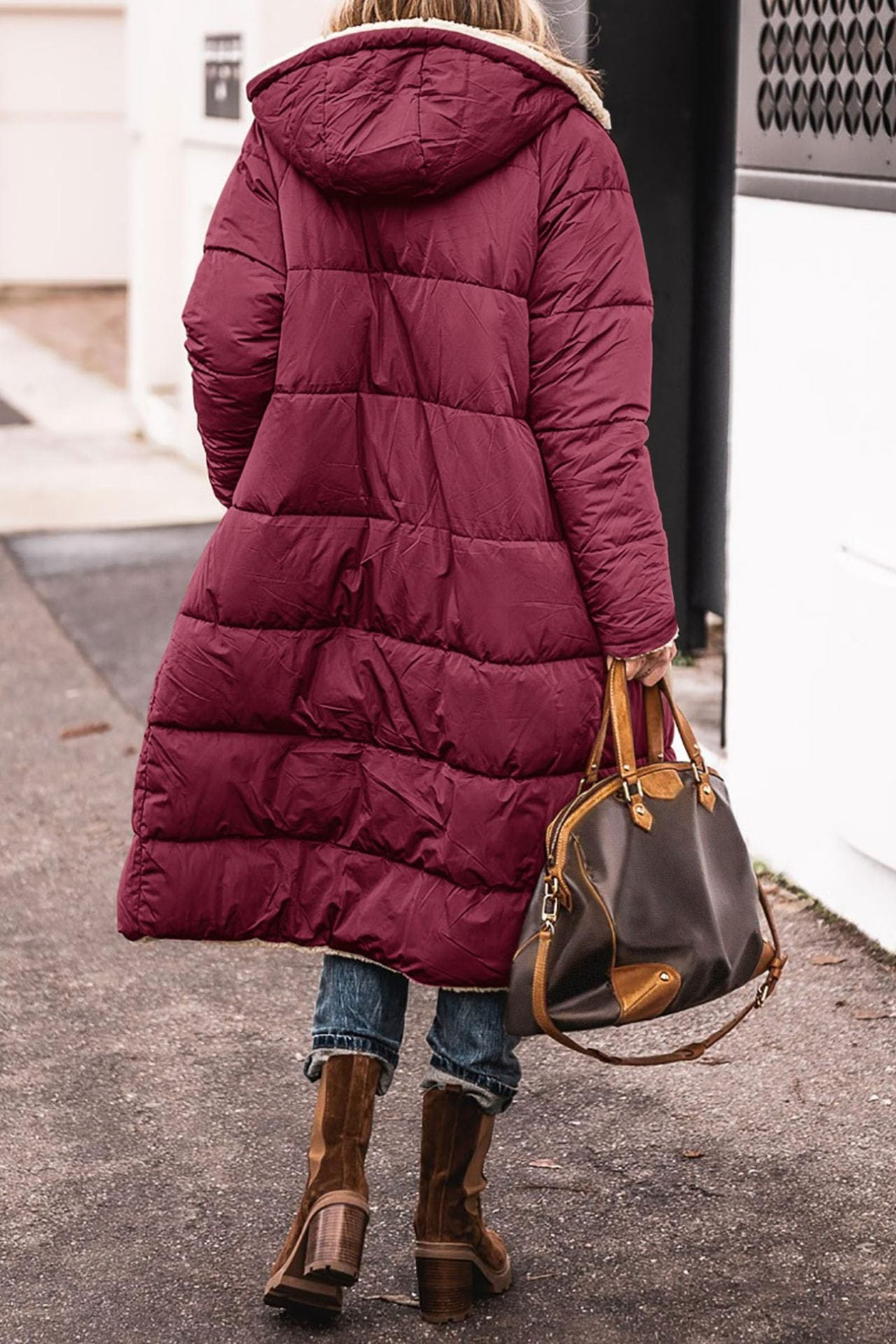 Grace™ - Elegant reversible warm winter coat
