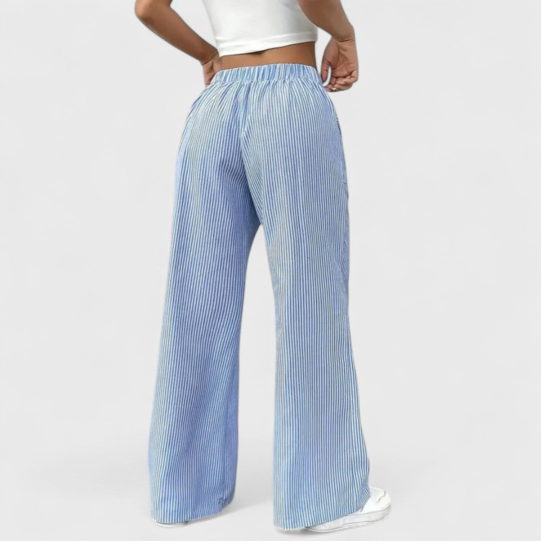 Grace™ - Comfortable Wide Pants with Elegant Details