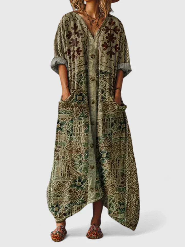 Grace™ - Dress with V-neck