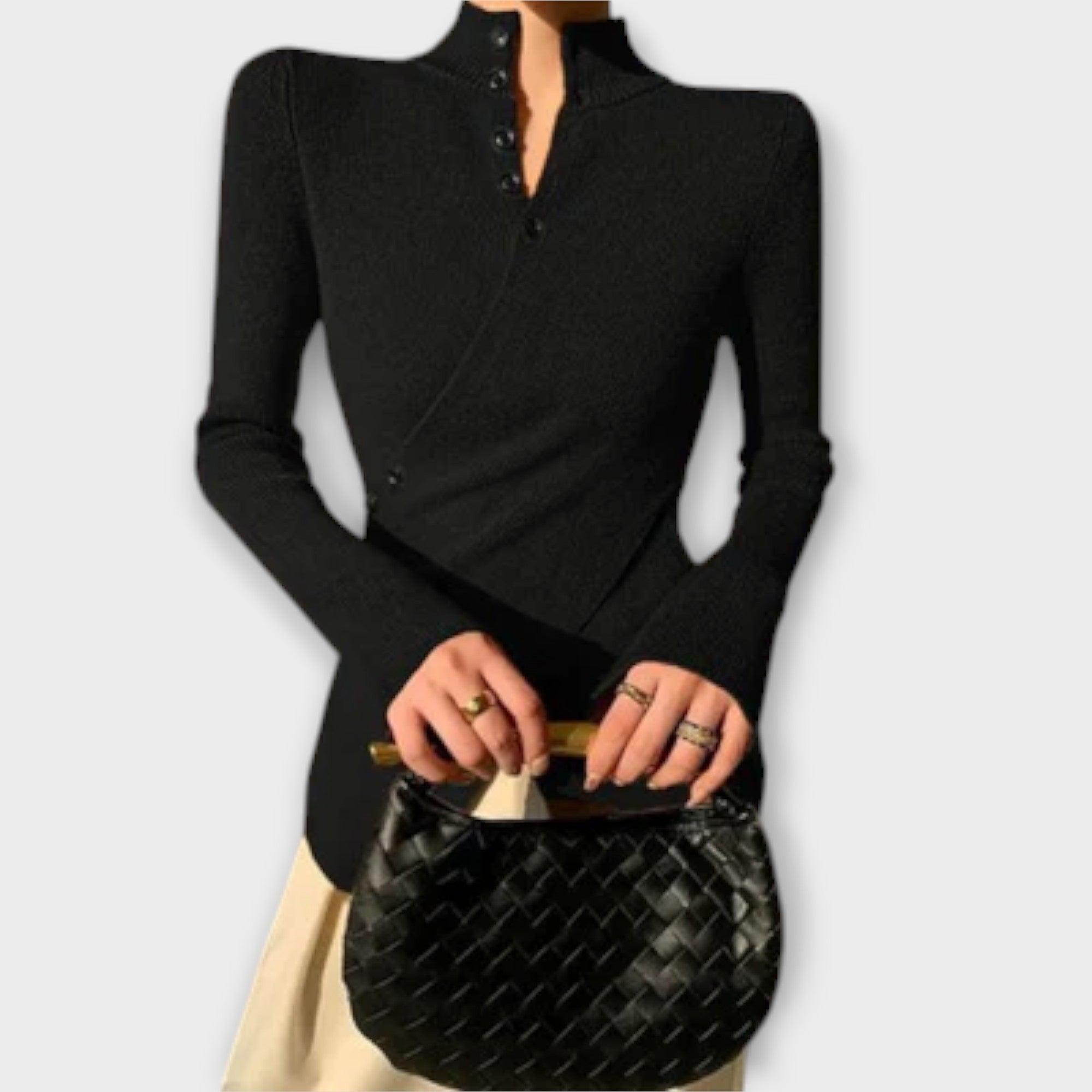 Grace™ – Elegant Cotton Sweater