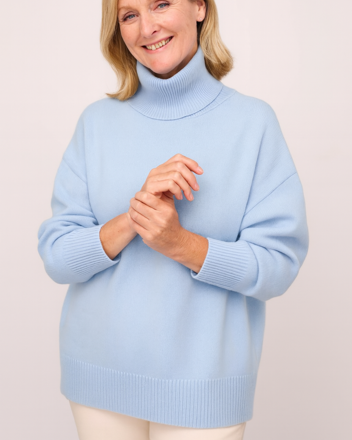 Grace™ - Elegant warm comfortable turtleneck sweater