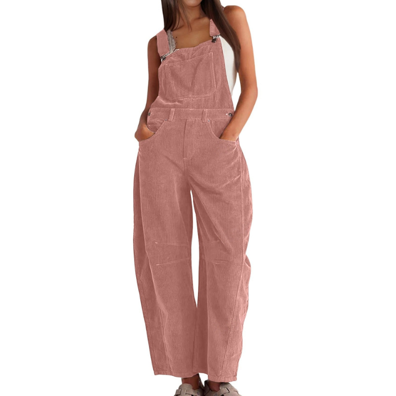 Grace™ - Stylish Barrel Wide Leg Overall Jumpsuit
