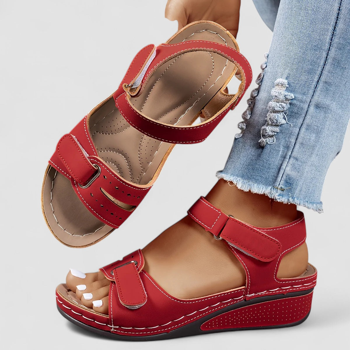 Grace™ | Norah - Supportive Sandal for Stability and All-Day Comfort