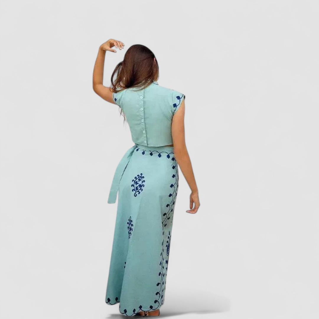 Grace™ | Camilla - Printed Top and Skirt