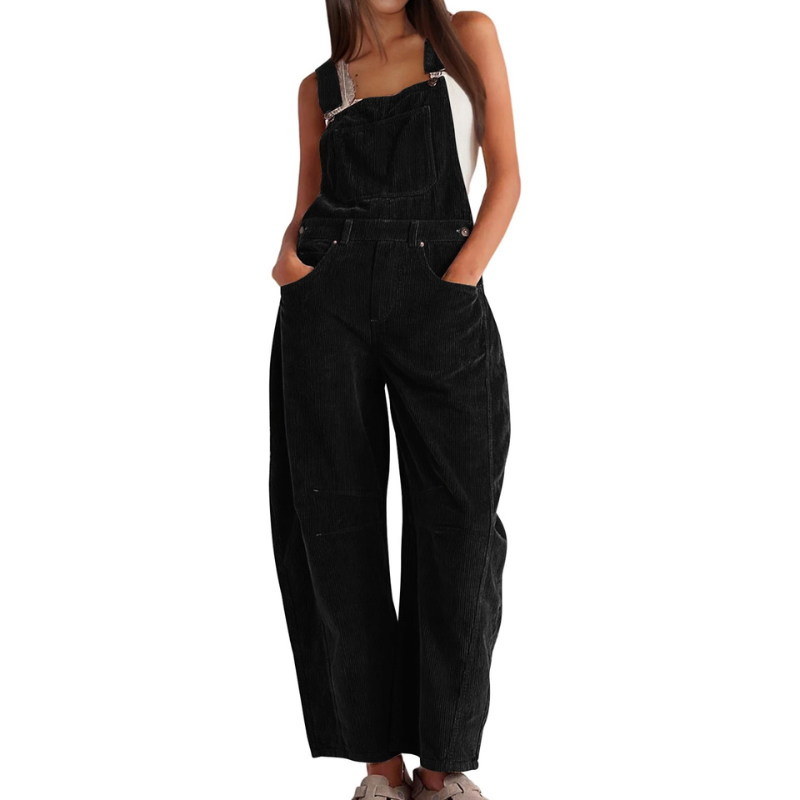 Grace™ - Stylish Barrel Wide Leg Overall Jumpsuit