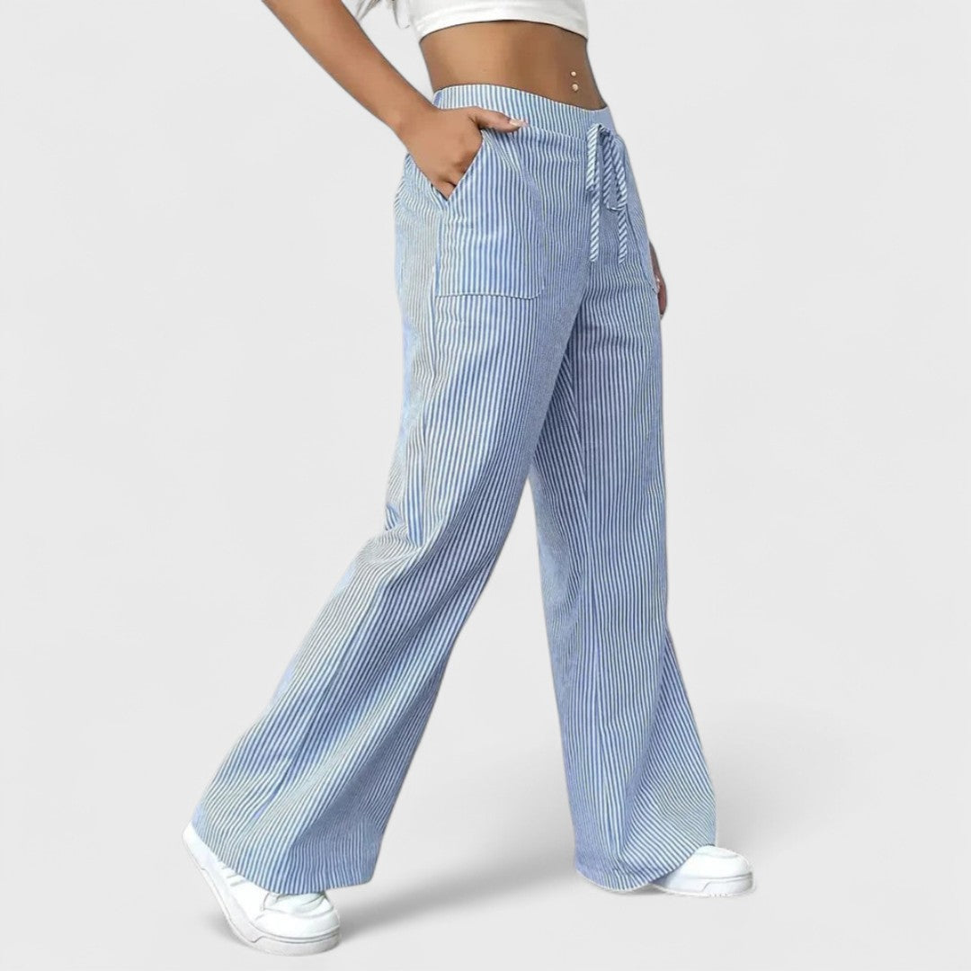 Grace™ - Comfortable Wide Pants with Elegant Details