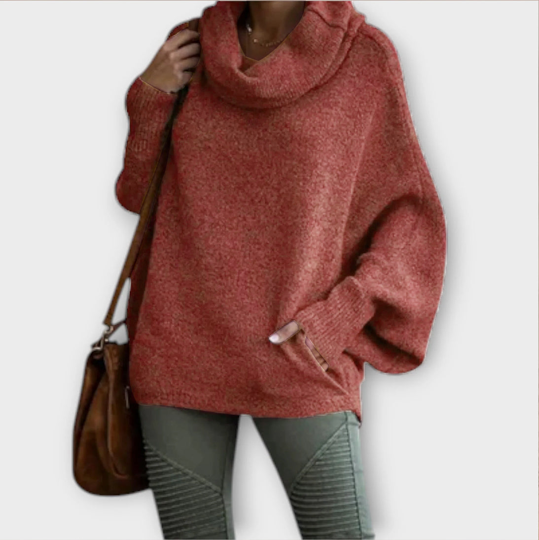 Grace™ - Elegant Women's Turtle Neck Sweater