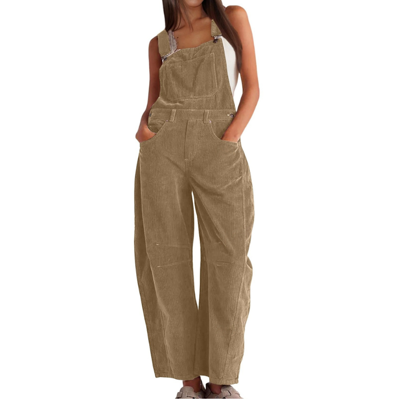 Grace™ - Stylish Barrel Wide Leg Overall Jumpsuit