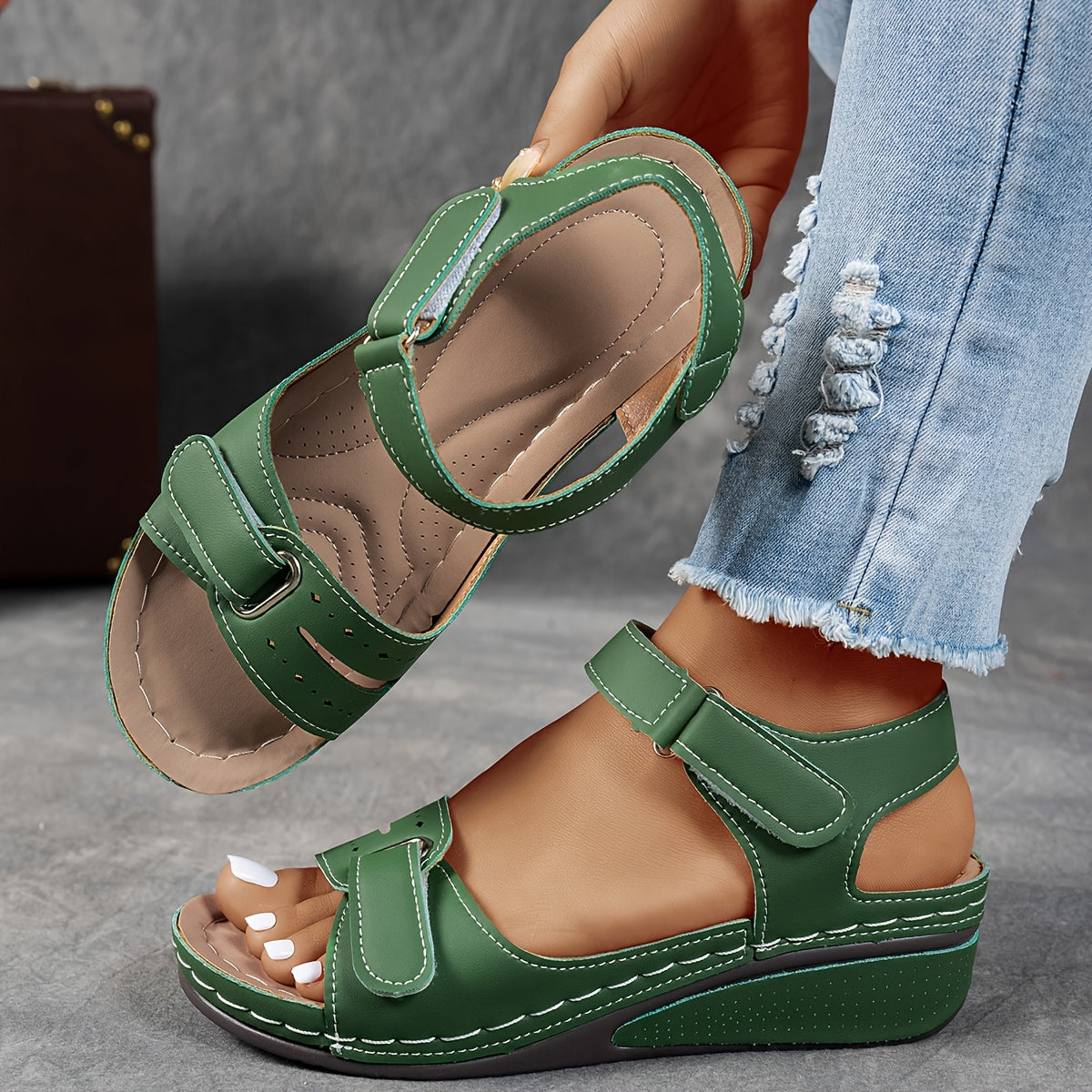 Grace™ | Norah - Supportive Sandal for Stability and All-Day Comfort