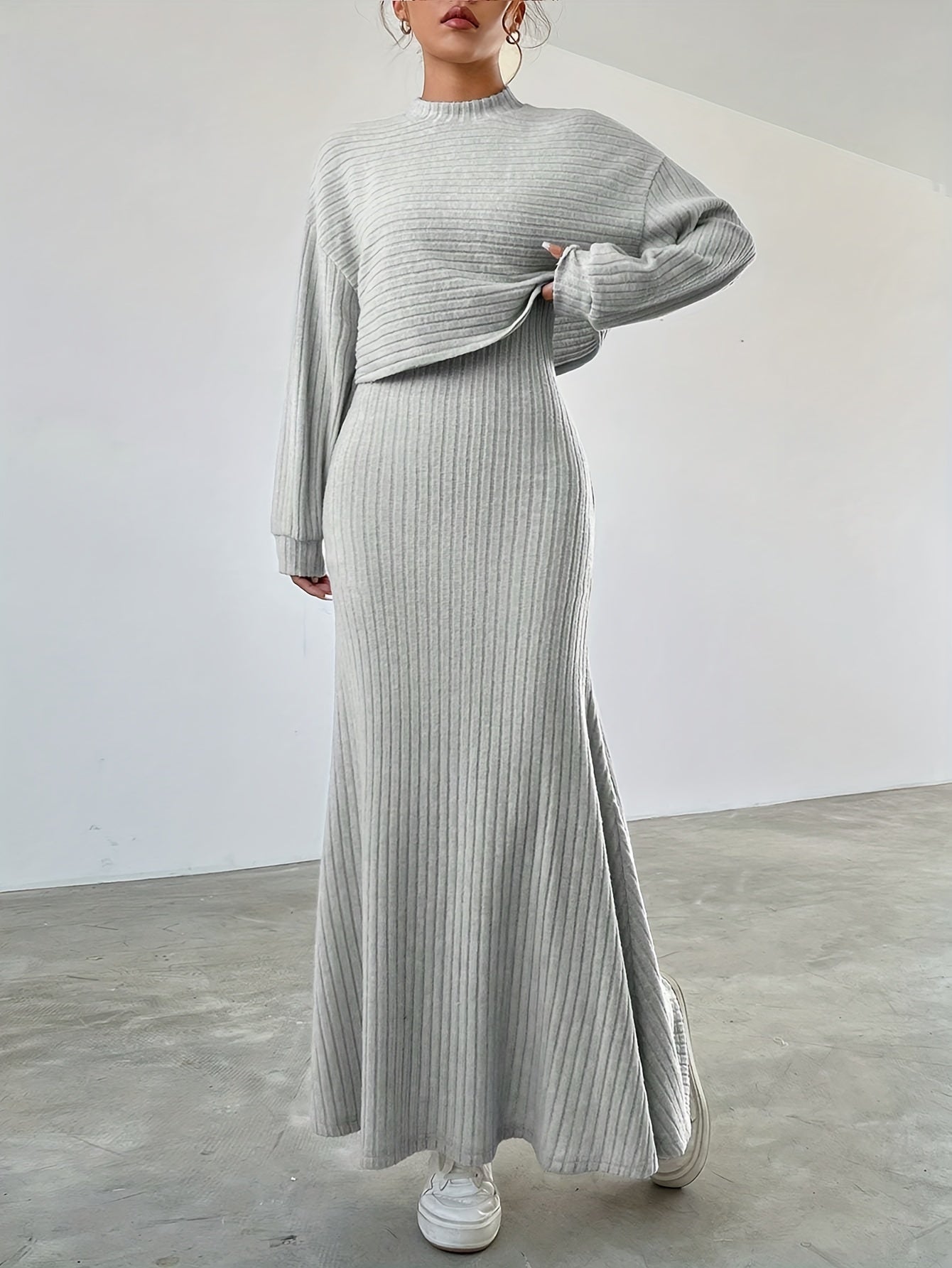 Grace™ | Casual Dress for Women + Free Sweater