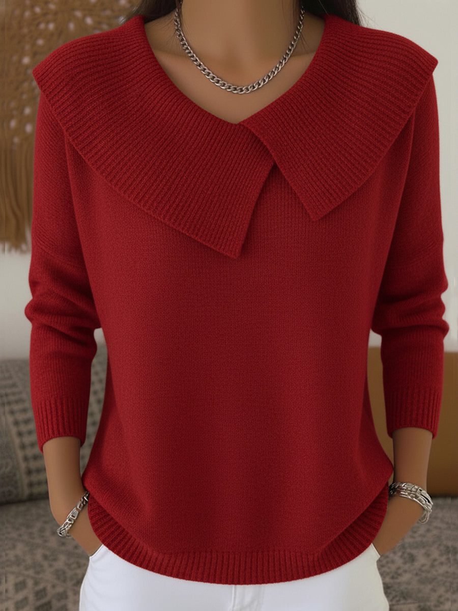 Grace™ - Soft Collar Sweater