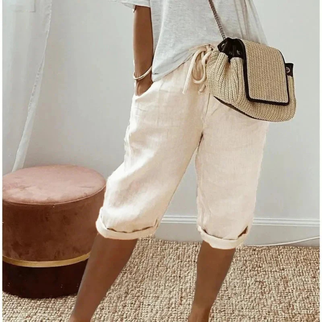 Grace™ - Soft Tailored Capri Shorts