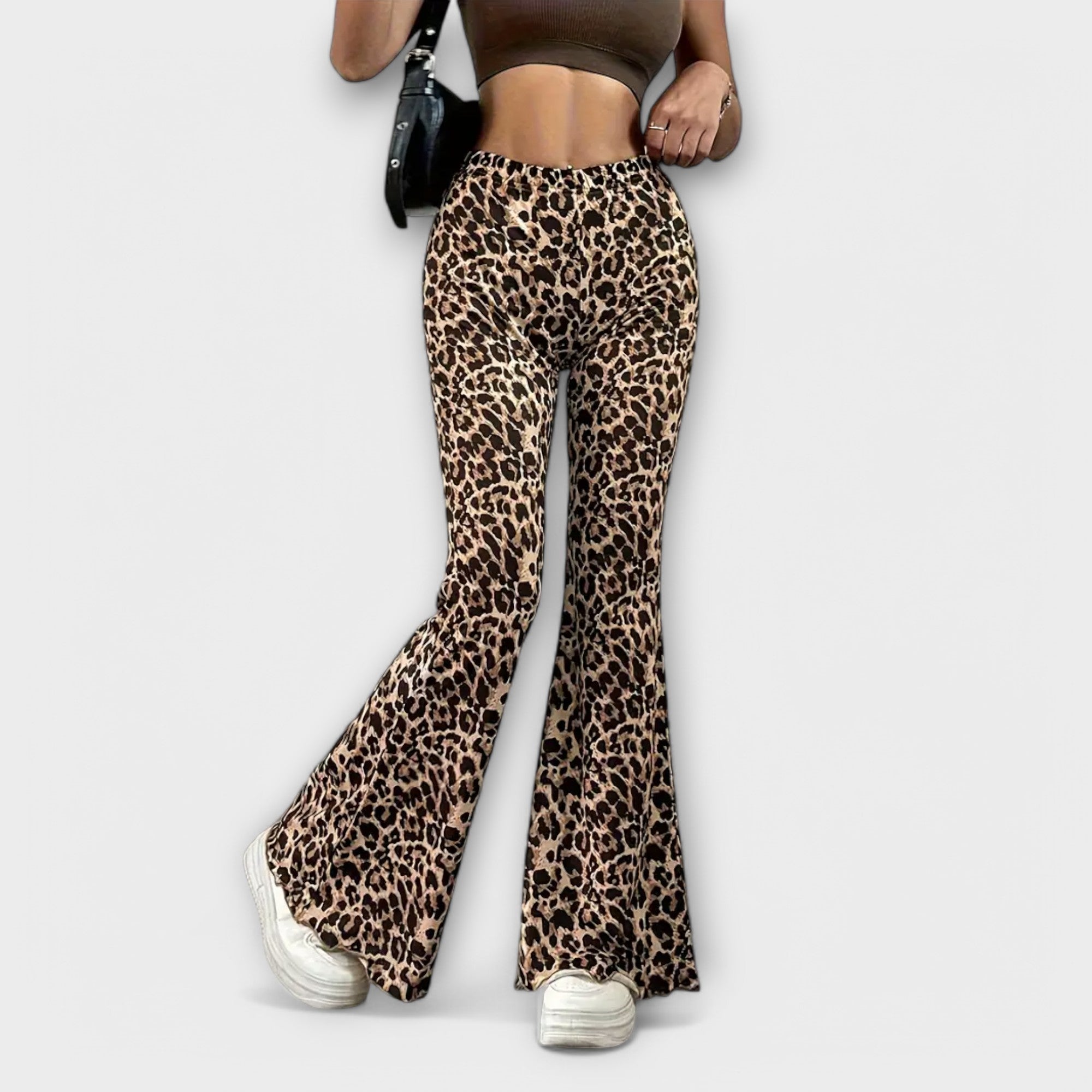 Grace™ Bootcut Leopard Pants