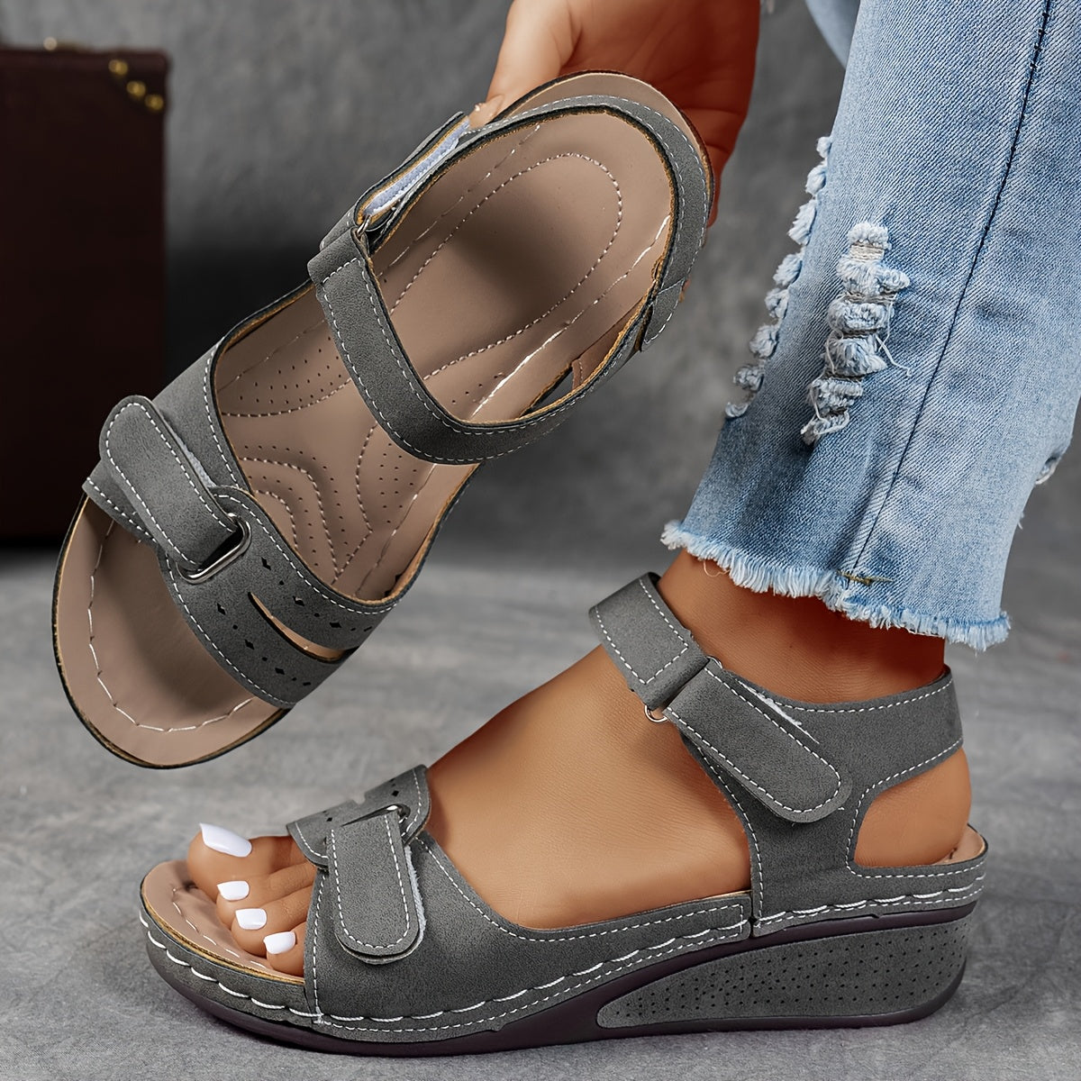 Grace™ | Norah - Supportive Sandal for Stability and All-Day Comfort