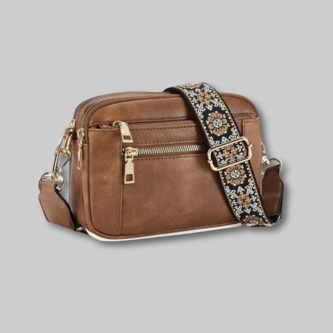 Grace™ - Elegant Leather Crossbody Bag