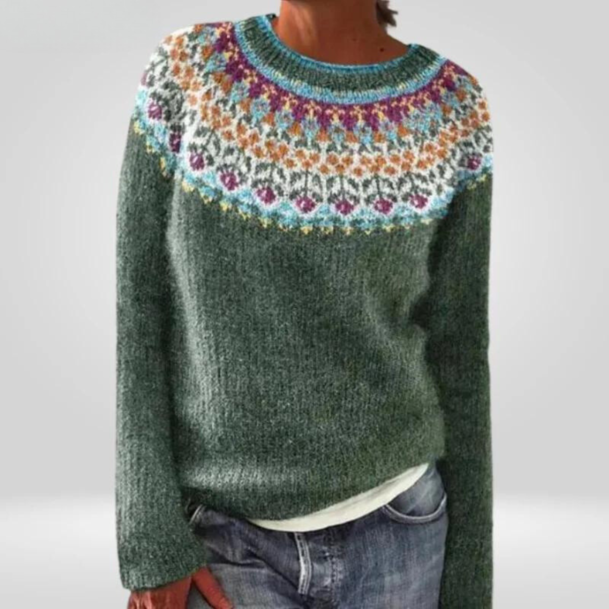 Grace™ | Vintage Icelandic Jumper