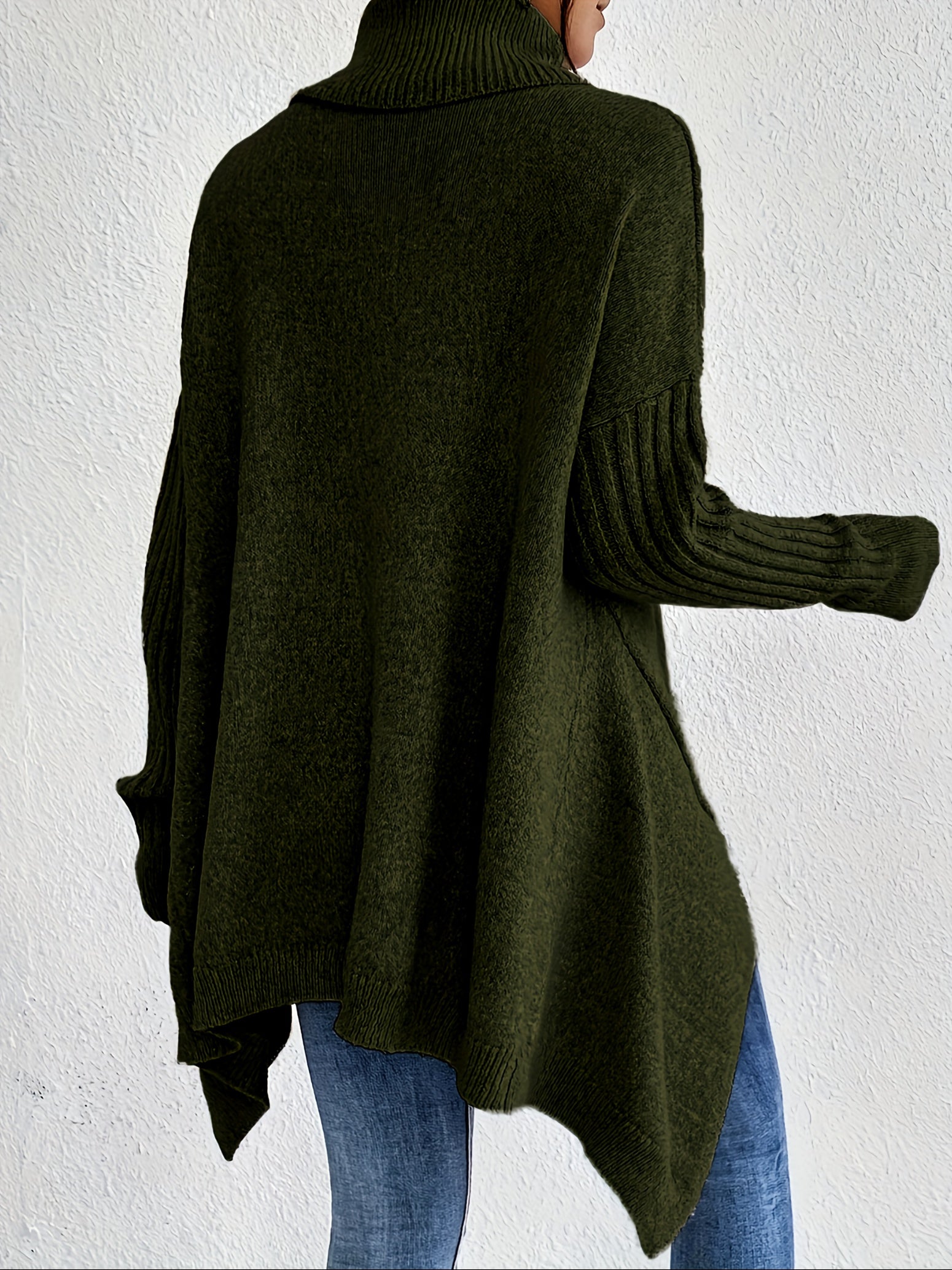 Grace™ - Oversized Turtleneck Sweater
