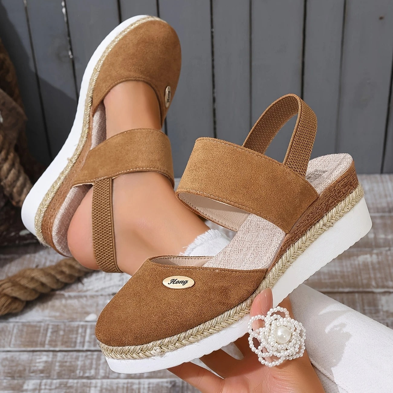 Grace™ | Antonia - Orthopedic Sandals with Platform, Ventilated and Comfortable