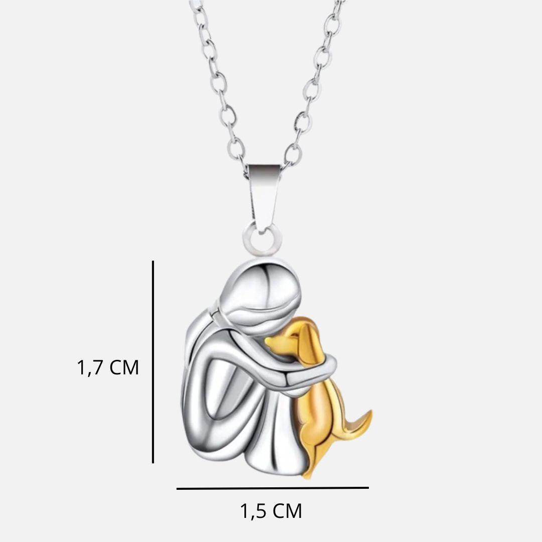 Grace™ - Dog-Shaped Pendant Necklace