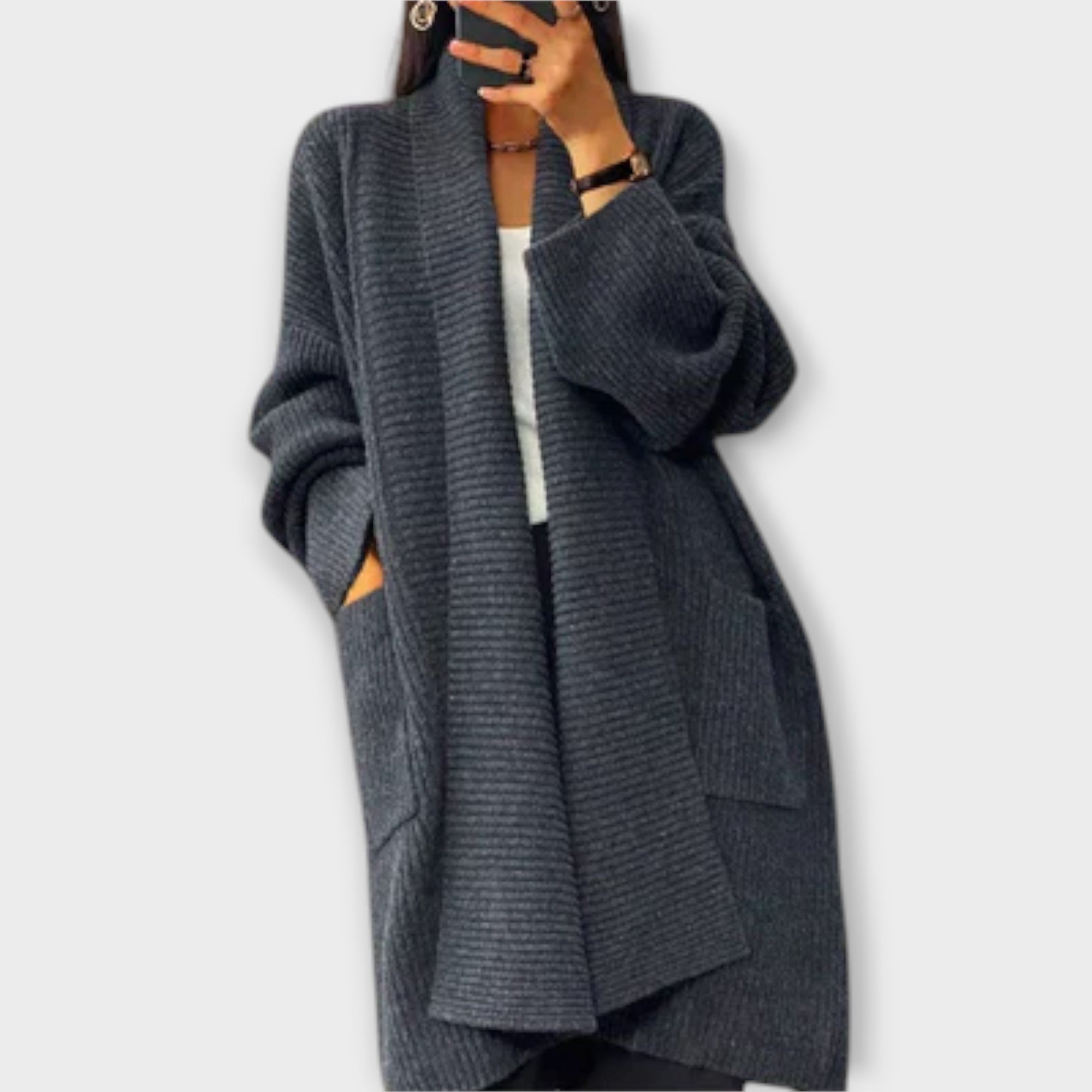 Grace™ - Long Knit Cardigan