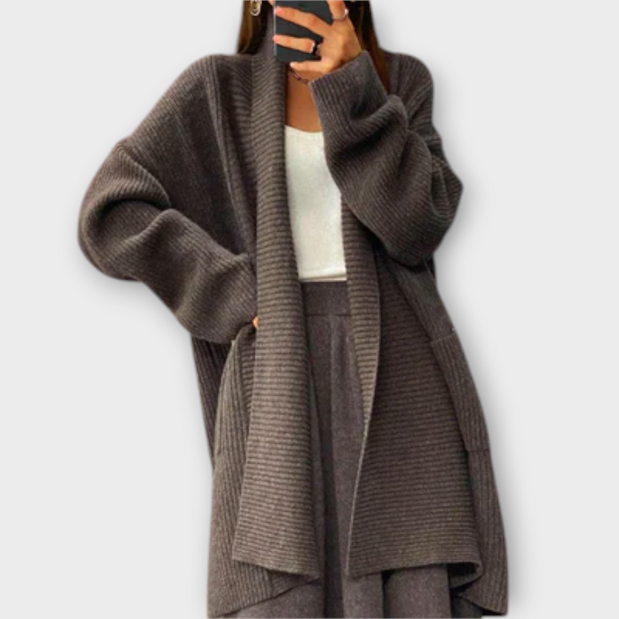 Grace™ - Long Knit Cardigan