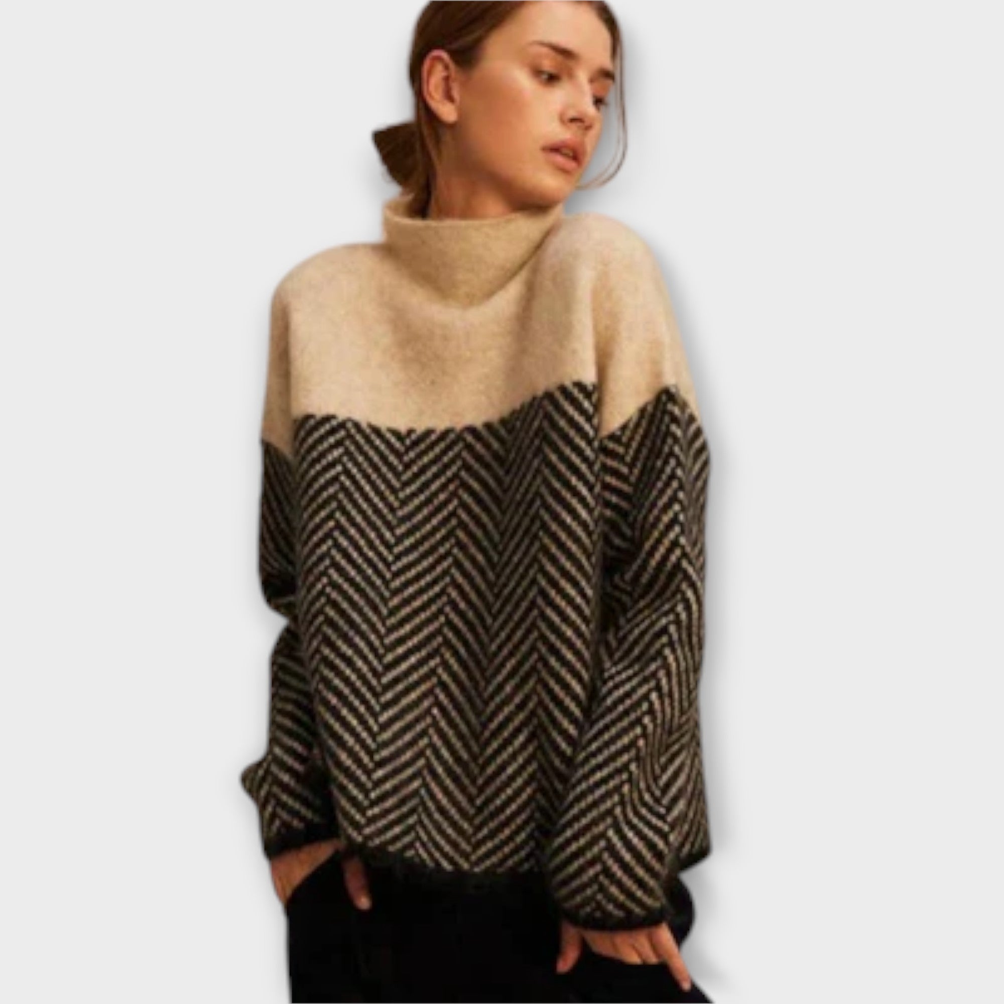Grace™ - Soft Sweater with High Collar