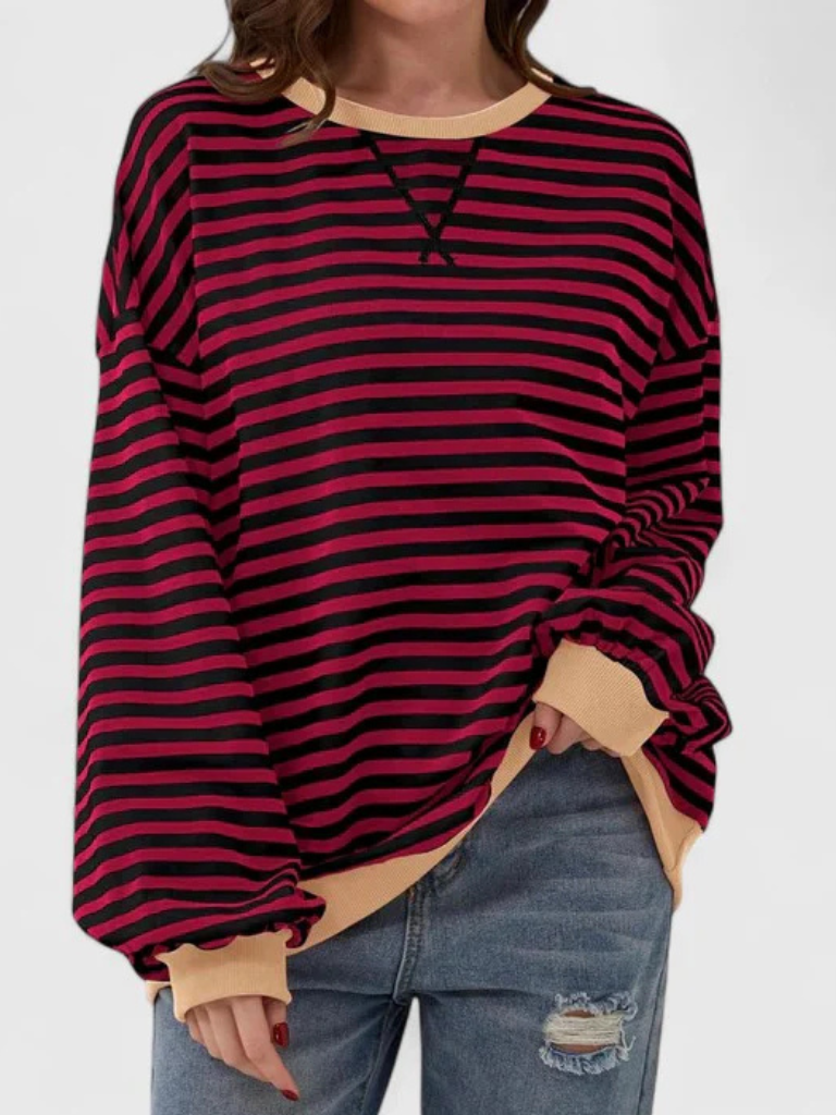 Grace™ Cozy Stripe Sweater