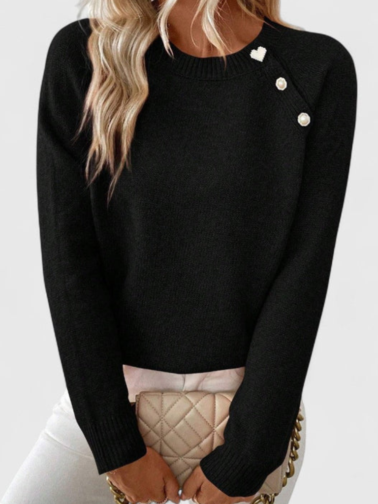 Grace™ Button Knit Top