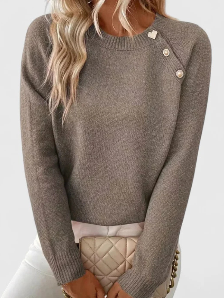 Grace™ Button Knit Top