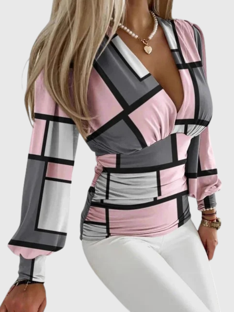 Grace™ V-Neck Blouse