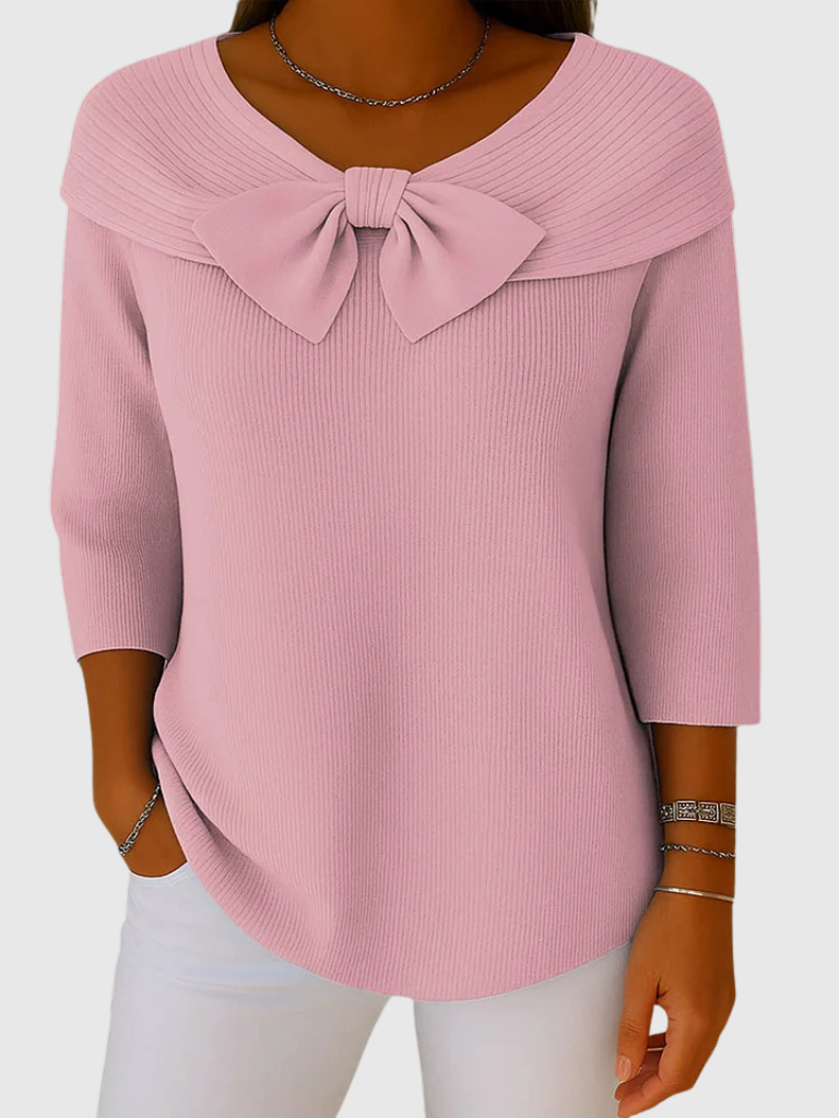 Grace™ Knitted Bow Top