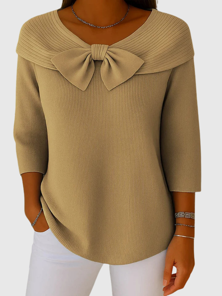 Grace™ Knitted Bow Top