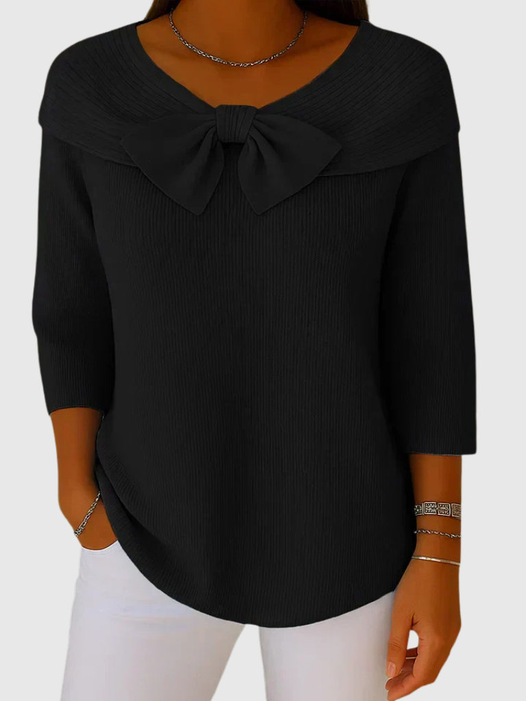 Grace™ Knitted Bow Top