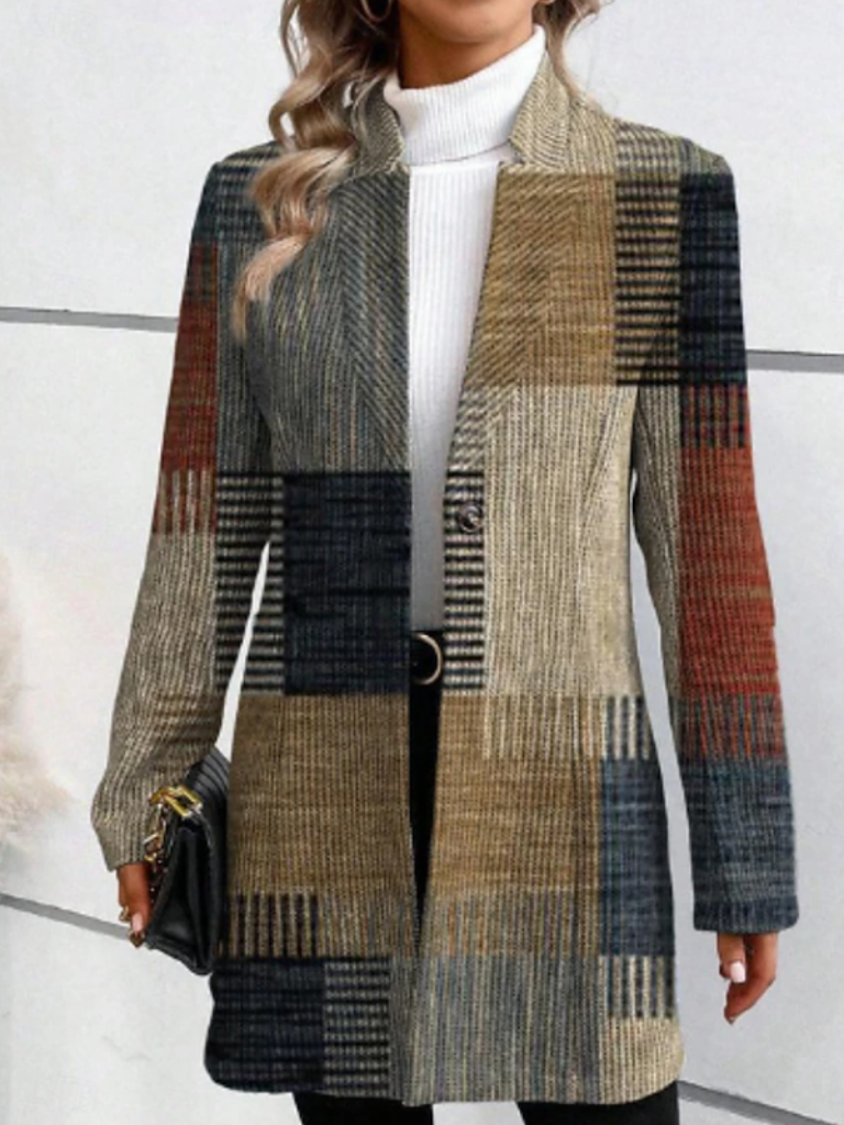 Grace™ Maple Plaid Coat