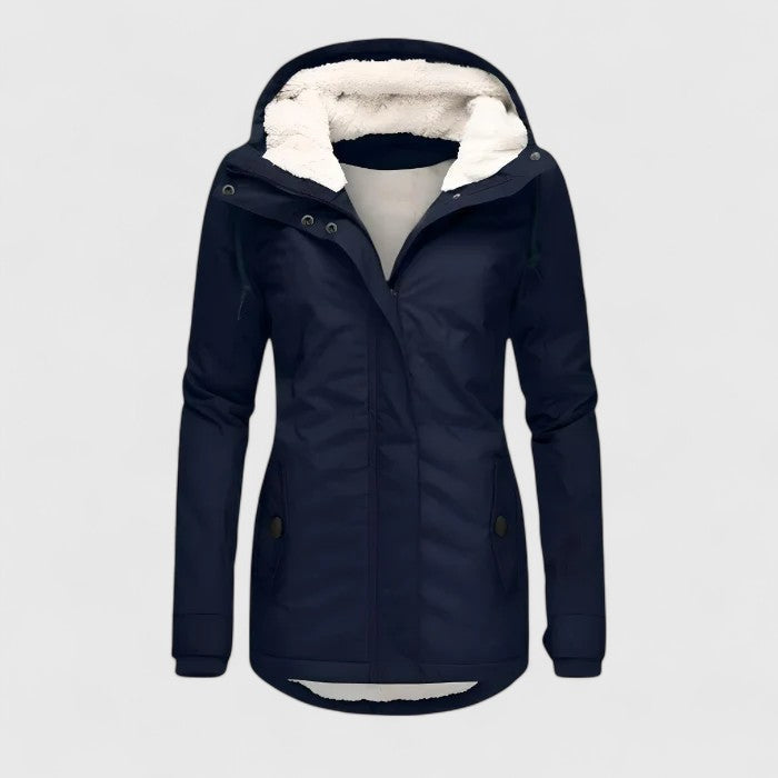Grace™ - Soft winter jacket with hoodie