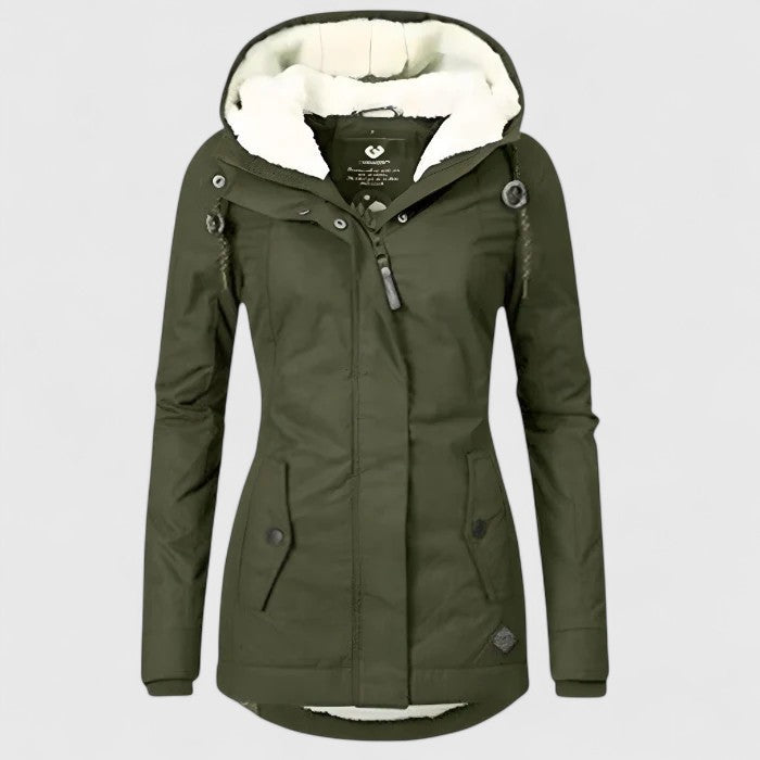 Grace™ - Soft winter jacket with hoodie