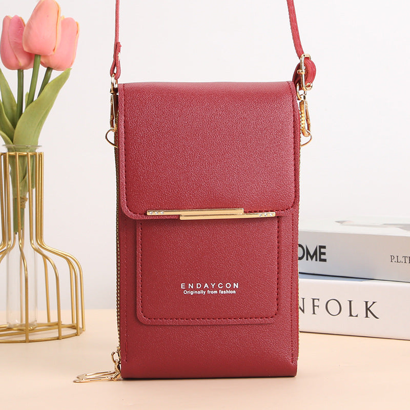 Grace™ - Stylish Mobile Phone Messenger Bag with Touch Screen