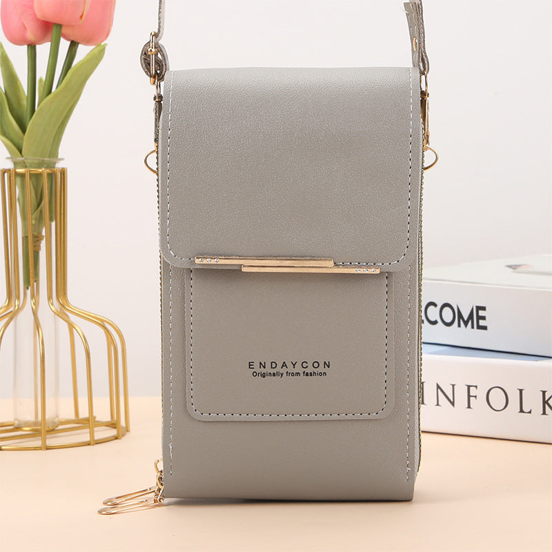 Grace™ - Stylish Mobile Phone Messenger Bag with Touch Screen