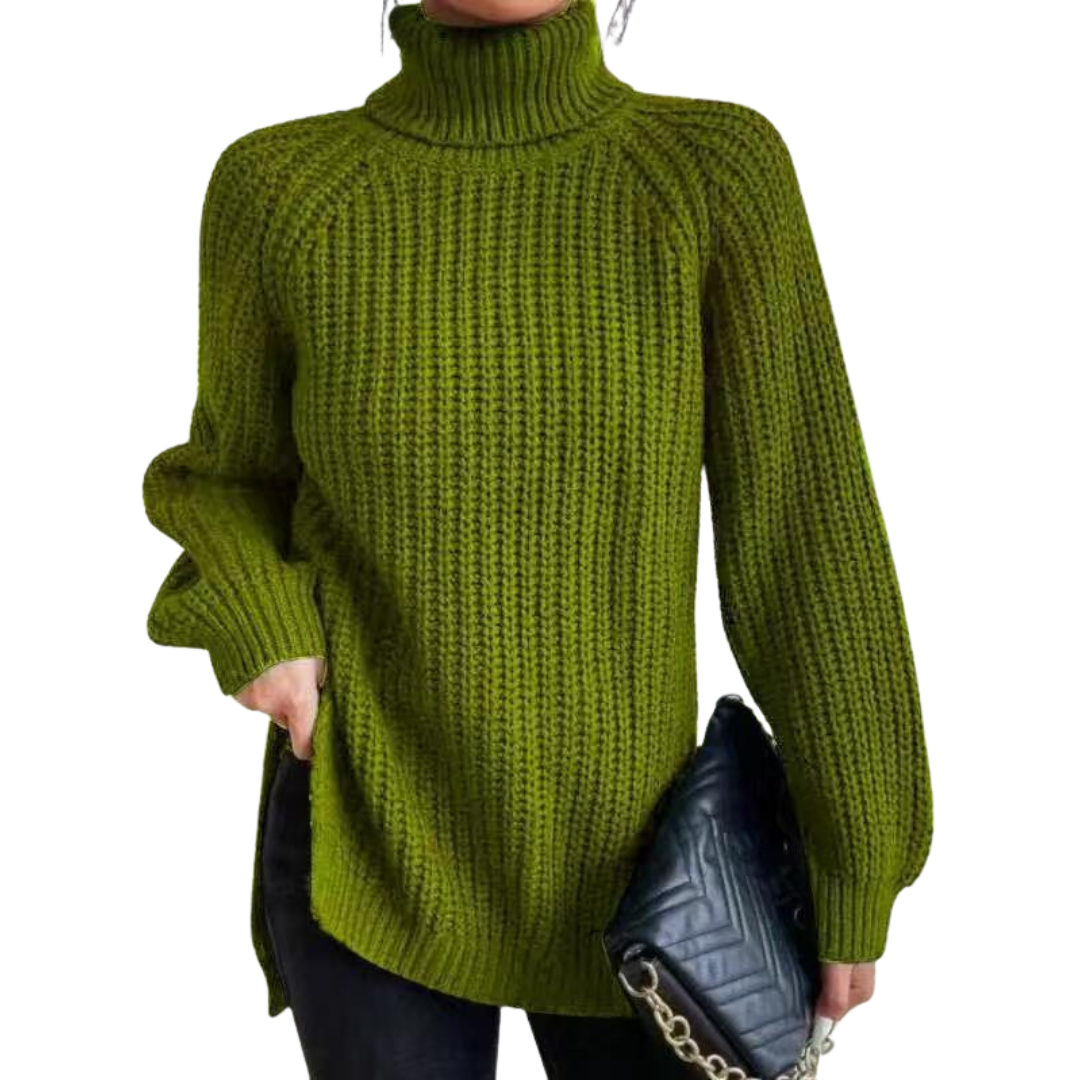 Grace™ - Cotton Ladies' Turtleneck for Winter