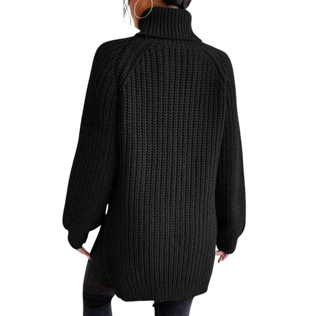 Grace™ - Cotton Ladies' Turtleneck for Winter