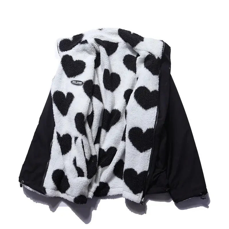 Grace™ | Reversible Heart Print Jacket