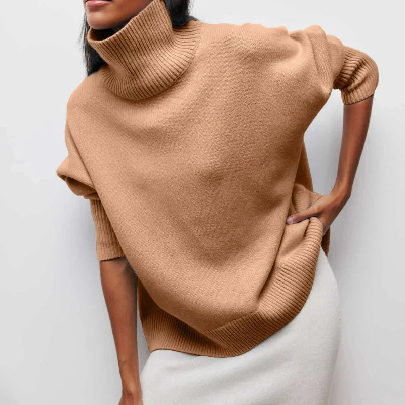 Grace™ - Elegant warm comfortable turtleneck sweater
