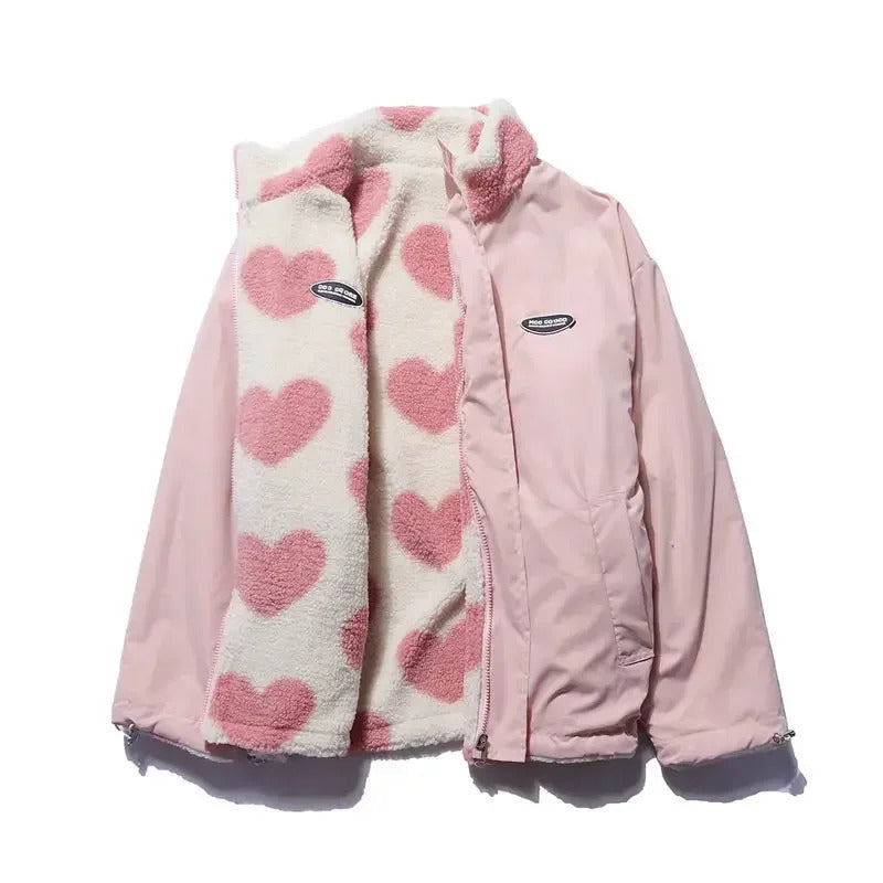 Grace™ | Reversible Heart Print Jacket