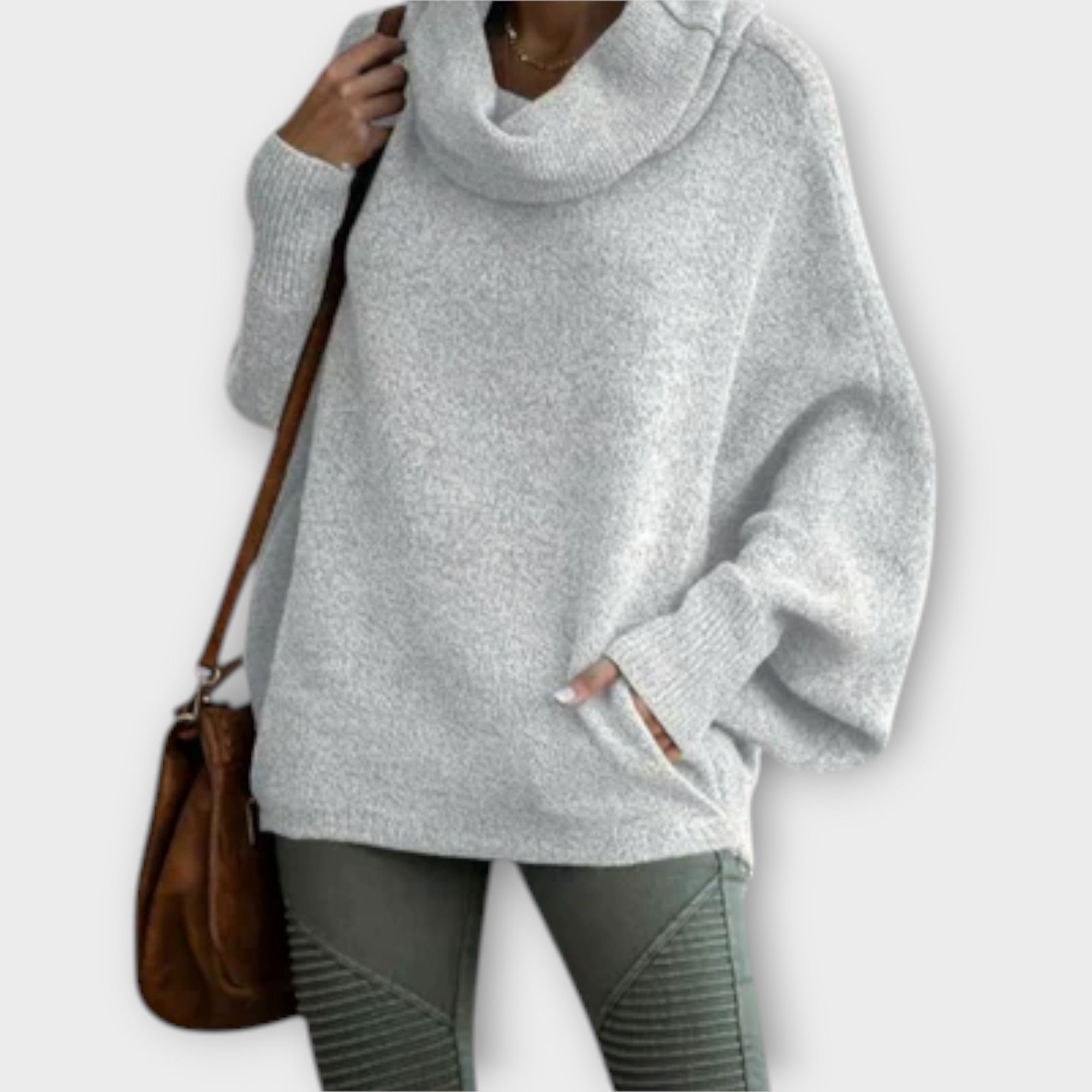 Grace™ - Elegant Women's Turtle Neck Sweater