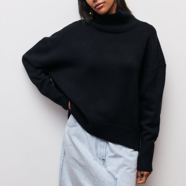 Grace™ - Comfortable High Neck Sweater