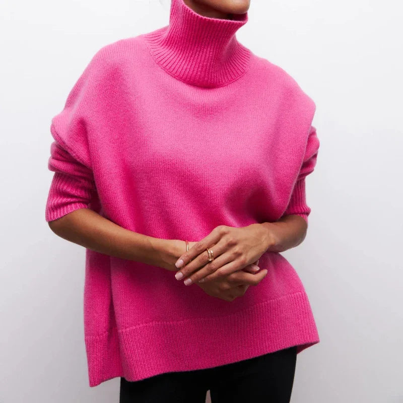 Grace™ - Elegant warm comfortable turtleneck sweater