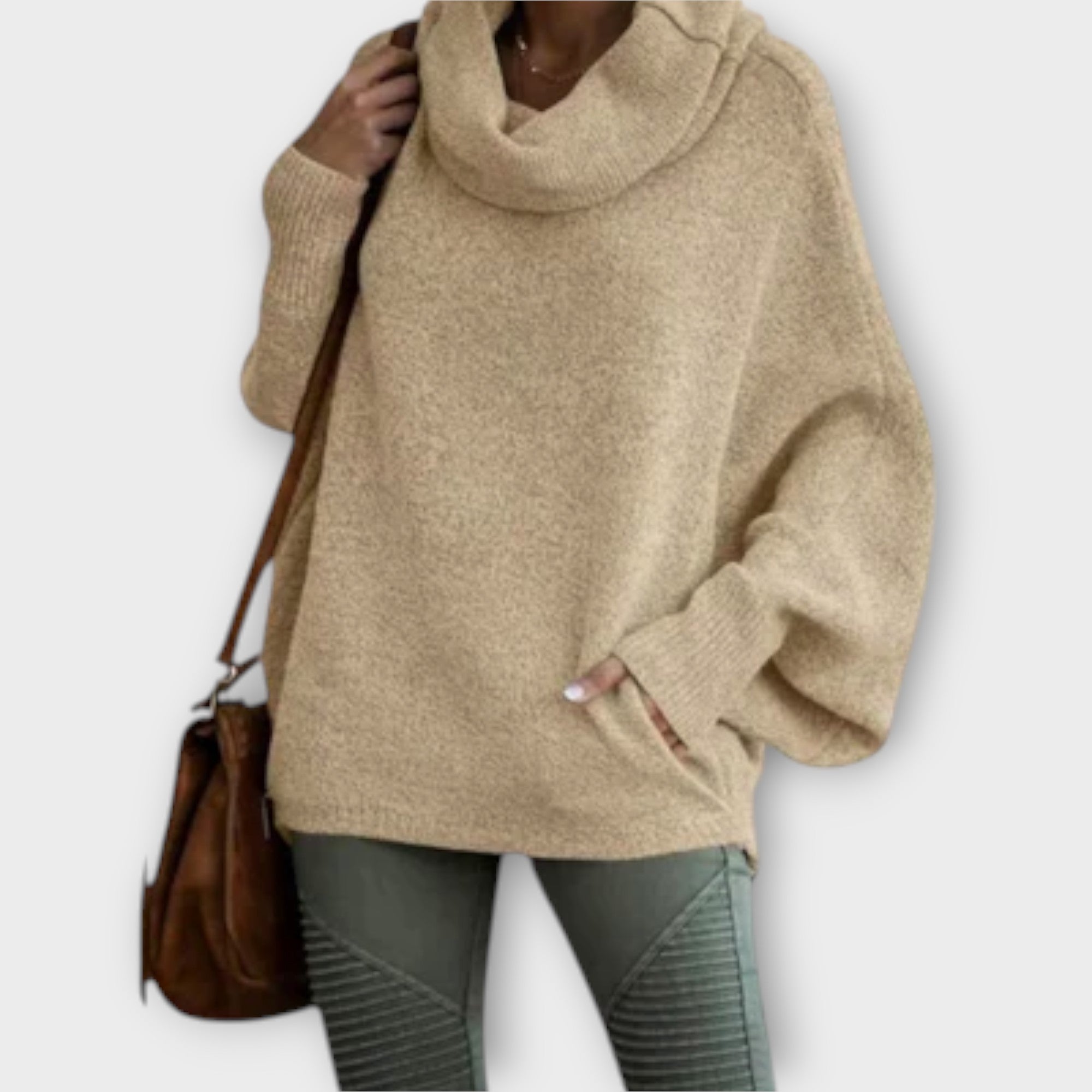 Grace™ - Elegant Women's Turtle Neck Sweater