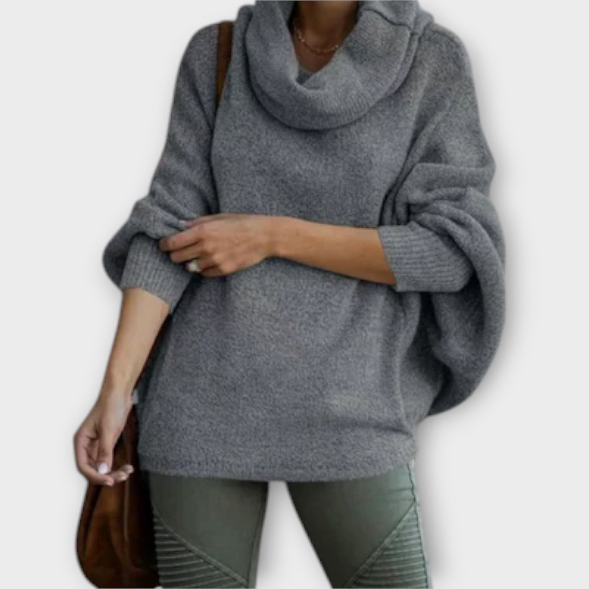 Grace™ - Elegant Women's Turtle Neck Sweater